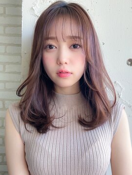 アグノス 青山(Agnos) 小顔レイヤーカットクラゲヘアーココアベージュオリーブグレー