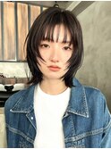 前髪あり/ショートウルフ