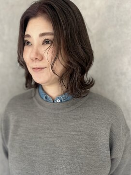 ミディアムパーマ