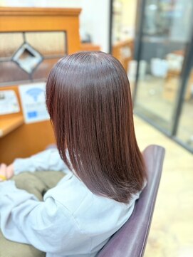 ピュア ポイント 和光店(PURE POINT) ブリーチ無しカラー/ラベンダーブラウン