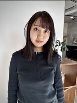 ヨムニノクチ(YOMUニノ口)&nbsp;イメチェン/ピンクベージュ/アンブレラカラー/前髪/橿原