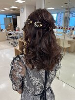 ケンジ 平塚ラスカ店(KENJE) ハーフアップアレンジ