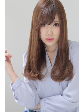 オウル(Owll) モテ髪重めシルエット[mignon]バイオレットアッシュセミディ