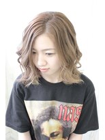 ヘアーメイク ハート(hair make HEART) スケルトン☆グレージュ