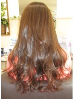 コアフィールフィス(COIFFURE fils) アクセントカラー×ピンク