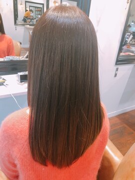 ミリム 栄矢場町店(MIRiM) 【MUSE】お客様スタイル、大人かわいい艶ワンカールストレート