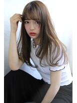 ブラン 梅田(Blanc)&nbsp;【Blanc】ナチュラルストレート×ロング