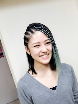 エクステ専門店ミキ 横浜店(MIKI) 【イベントヘアセット！】コーンロウ・ブレイズエクステ