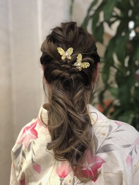 ボンビィヴァン(bon-vivant) 浴衣着付けとヘアセット