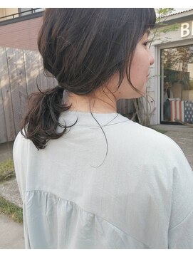 ブルー(BLUE) #BLUE　N.くすみ透明感カラー