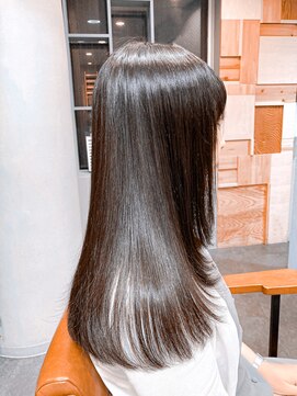 ローエン エサカ(ROWEN esaka) 『ROWEN』大人かわいいストレートロング×OLAPLEX×20代30代40代