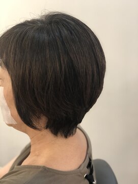 ミヤコウシティ美容室 ショートボブ
