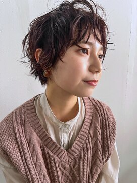 イースエモーション(ease et motion) 【天神 今泉 大名】ニュアンスウェーブ　ピンクベージュ