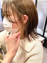 シータ(sheta)&nbsp;【sheta/小林】インナーカラー　オリーブベージュ