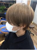 ブリーチオンカラー