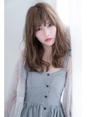 【S.BROOM　なんば】ナチュラルセミディースタイル