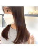 ナチュラルストレート×ベージュカラー PRIMA ange 中目黒
