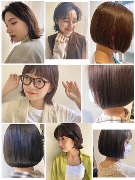 エンタク 新宿(enntaku) ショコラベージュ/ボブルフ/カール/ベビーバング[新宿駅/新宿]