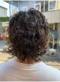 ウルフメンズパーマ