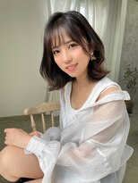 ノイズ オオサカ(NOISM) ウルフボブウルフレイヤーカットくびれカット韓国風ヘア