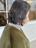 アンカーデイズ(Anchor Days)&nbsp;透明感/グレーベージュ/斜めバング