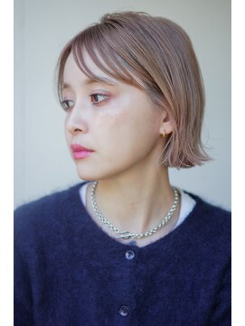 エインアンリー 明治神宮前(AIN.ANLY.) ★黒髪クラゲヘアーオリーブグレー小顔ココアベージュ韓国ヘア