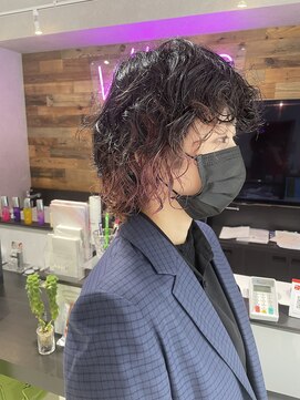 バイブス バイ ケンジ(vibes by KENJE) ウルフカット　パーマ