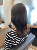 ツヤたっぷり波巻きミディ/20代30代40代