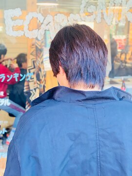 スウェル 船橋店(Swell) ハイライト/マッシュパーマ/ウルフ/アッシュブラック