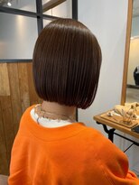 テラス ヘアアンドボタニカル(terrace)&nbsp;ナチュラルブラウン/ボブ/30代40代/姪浜