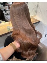 ベレーザシェルト(Beleza scelto)&nbsp;5154髪質改善グレージュカラーレイヤーロング韓国ワンホンヘア