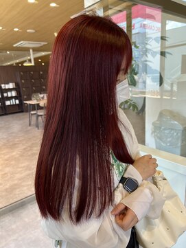 ビスポーク(BESPOKE) 可愛い髪質改善カラー艶感ストレート