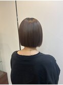 前下がりボブ／ボブ／切りっぱなしボブ／沼畑夢希