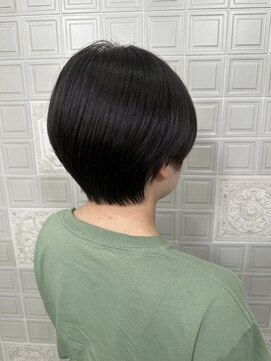 ルシエ 立川(LUCIE) 黒髪マッシュショート