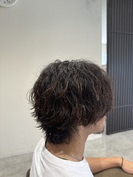 エル ブランシェ(Ailes Branches) メンズウルフ波巻きツイストスパイラルパーマ