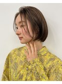 ミニボブワンカールパーマ
