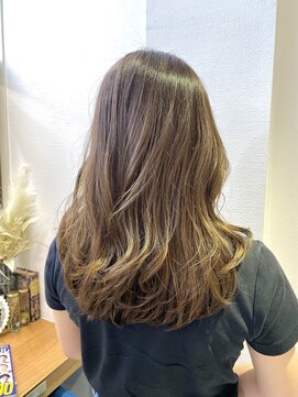 ロンドアベニール 北千住(Lond avenir) レイヤーカット 韓国ヘア 髪質改善 前髪 ブリーチなし