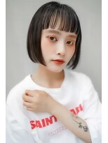 ギークス(GEEKS)&nbsp;【GEEKS渋谷】切りっぱなしボブ/インナーカラー/顔周り/レイヤー