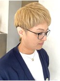 刈り上げマッシュ大人ショート［谷合