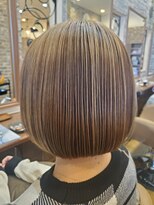 エミュー ラ ピエス(emu la piece)&nbsp;ボブ×ハイライトカラー