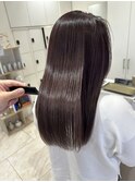 艶髪ストレート　髪質改善カラー　髪質改善トリートメント