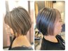 【高橋指名限定 ☆3180円OFF!!☆】カット＋白髪ぼかし＋アルカリ除去TR