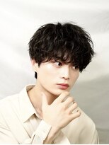 アイトーキョー 渋谷(AI TOKYO) シャドウパーマ×ラウンドマッシュ