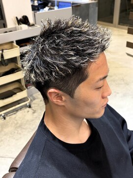 ノイセル(Noisyle) ☆イナズマツイスト×メッシュ×ジェットモヒカンアップバング