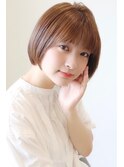 【 Ｉ. 】30代からのナチュラル前下がりショートボブ　川口