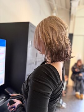 ヴィオラカラー(VIOLLA COLOR) ラベンダーグレージュ×艶ストレート