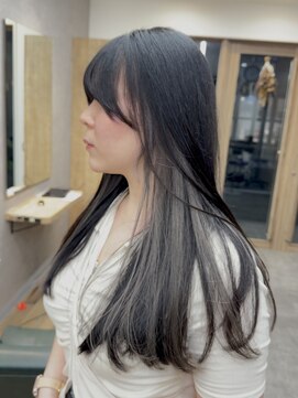 リベストバイジェービー 稲毛(li best. byjb) デザインカラー/フェイスフレーミング/暗めカラー［稲毛］