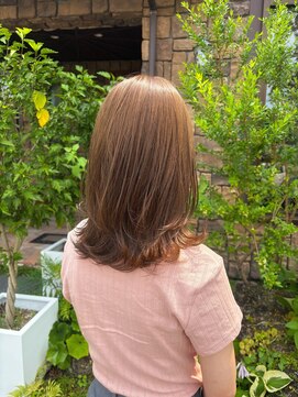 美容室 ルチア ハワイ(Luccica HAWAII) ベージュカラー×レイヤー
