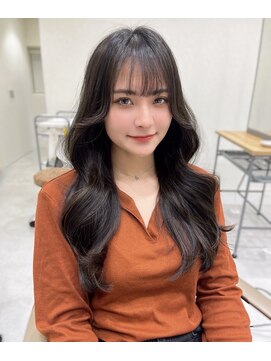 サボ(sabo) 韓国ヘア/顔まわり/韓国レイヤー/前髪カット/小顔/韓国風