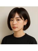 ナチュラルボブ　20代 30代 40代 50代 60代 学割　髪質改善